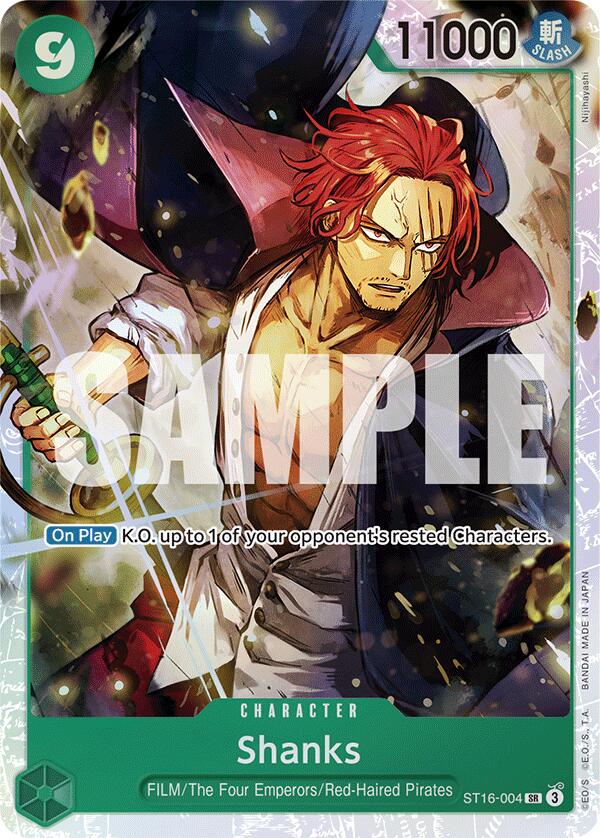 Shanks [Starter Deck: GREEN Uta] | Card Merchant Takapuna