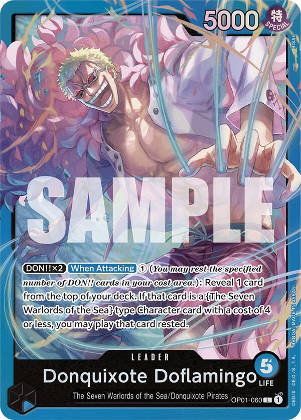 Donquixote Doflamingo [Starter Deck: BLUE Donquixote Doflamingo] | Card Merchant Takapuna