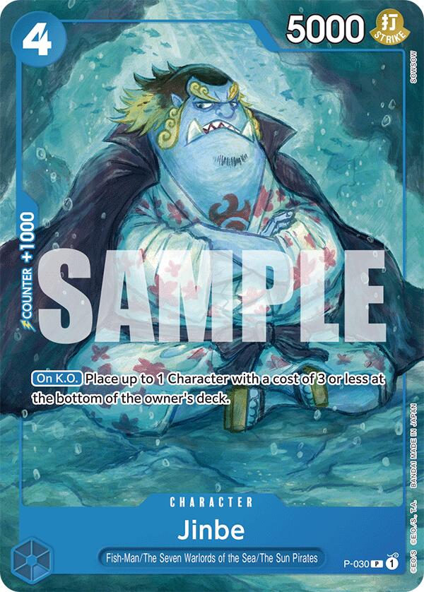 Jinbe [Starter Deck: BLUE Donquixote Doflamingo] | Card Merchant Takapuna