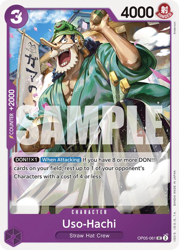 Uso-Hachi [Starter Deck: PURPLE Monkey.D.Luffy] | Card Merchant Takapuna