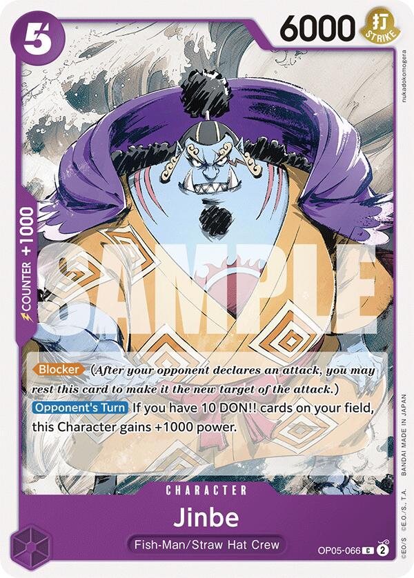 Jinbe [Starter Deck: PURPLE Monkey.D.Luffy] | Card Merchant Takapuna