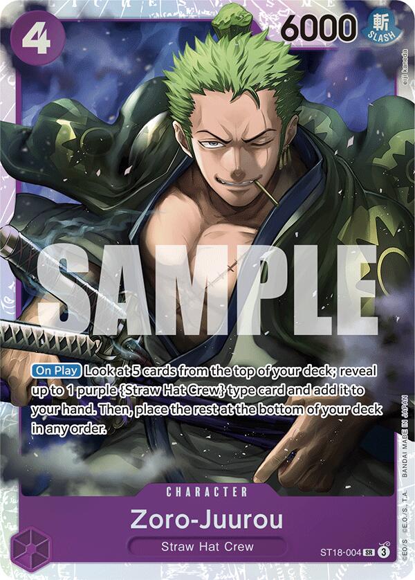 Zoro-Juurou [Starter Deck: PURPLE Monkey.D.Luffy] | Card Merchant Takapuna