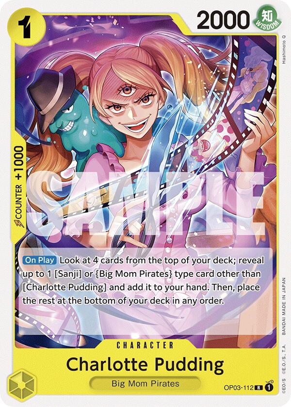 Charlotte Pudding [Starter Deck: YELLOW Charlotte Katakuri] | Card Merchant Takapuna