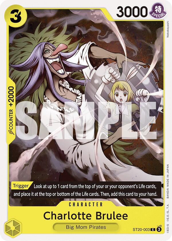 Charlotte Brulee [Starter Deck: YELLOW Charlotte Katakuri] | Card Merchant Takapuna