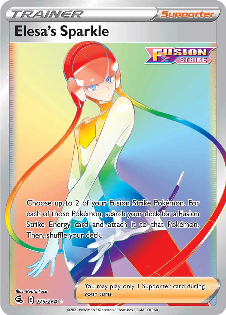 Elesa's Sparkle (275/264) [Sword & Shield: Fusion Strike] | Card Merchant Takapuna