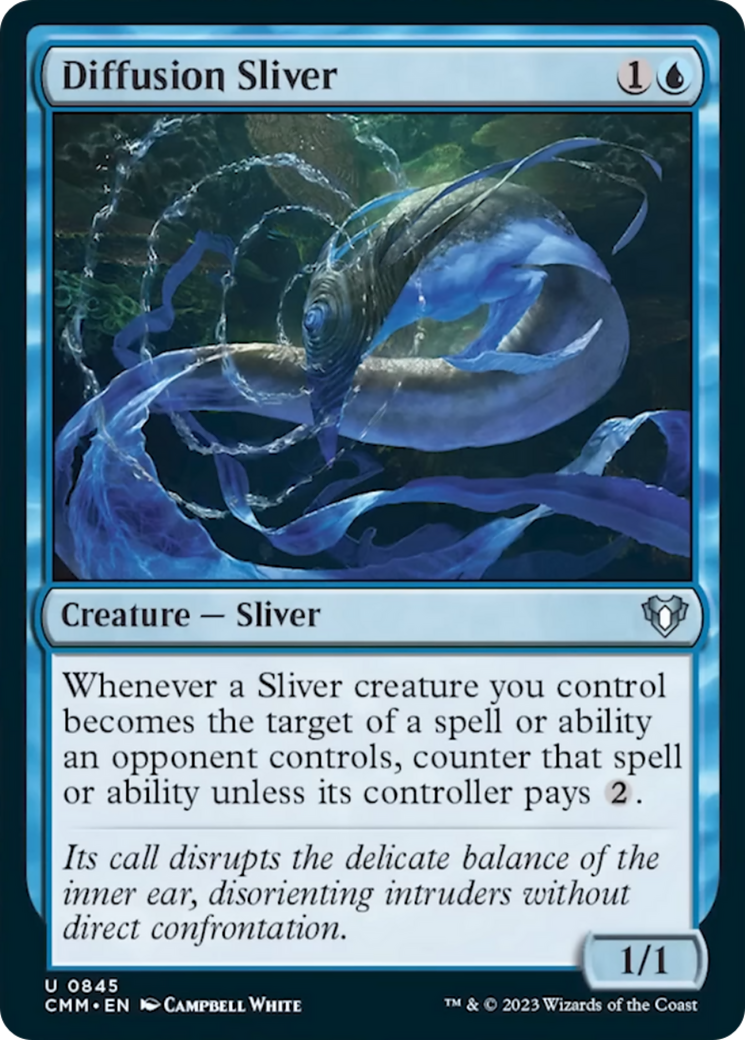 Diffusion Sliver [Commander Masters] | Card Merchant Takapuna