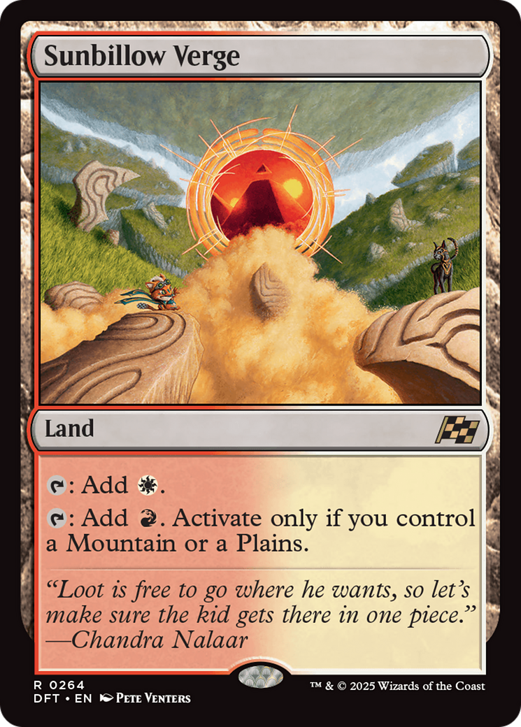 Sunbillow Verge [Aetherdrift] | Card Merchant Takapuna