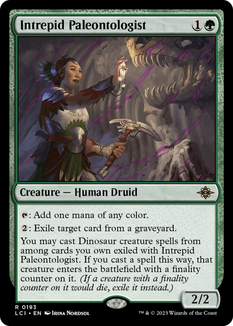 Intrepid Paleontologist [The Lost Caverns of Ixalan] | Card Merchant Takapuna