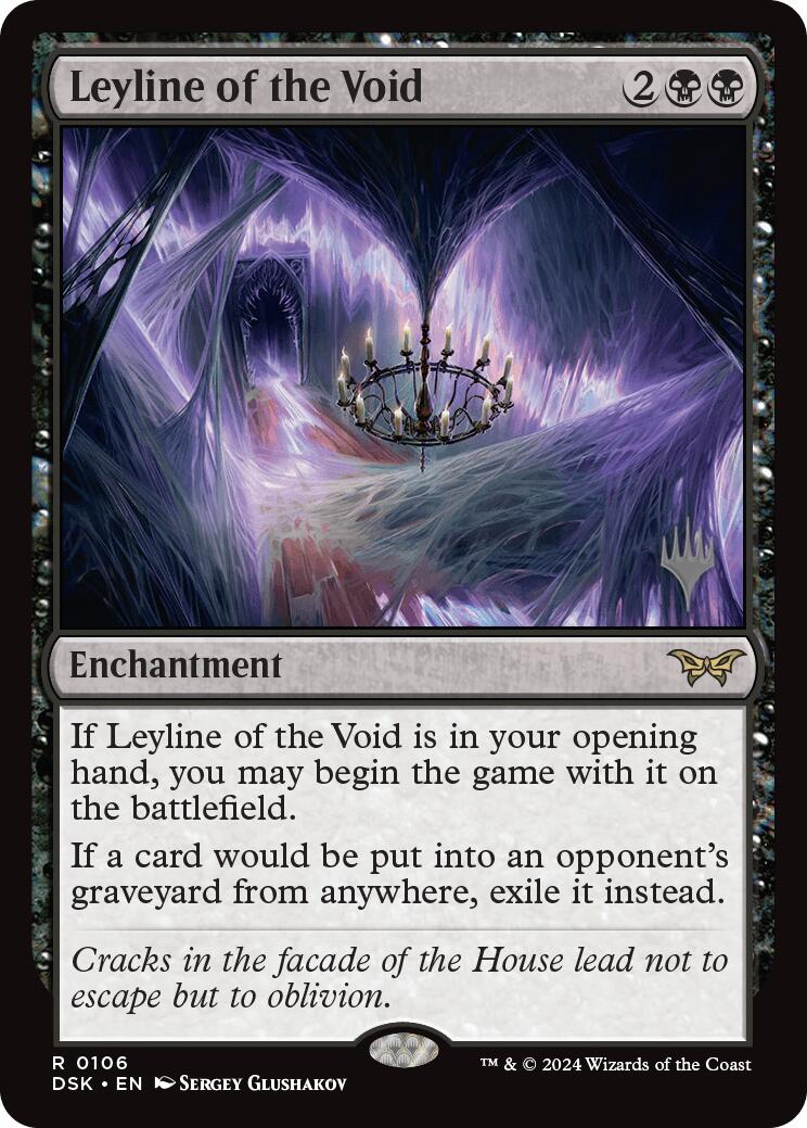 Leyline of the Void [Duskmourn: House of Horror Promos] | Card Merchant Takapuna