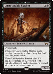 Unstoppable Slasher (0119) [Duskmourn: House of Horror Promos] | Card Merchant Takapuna