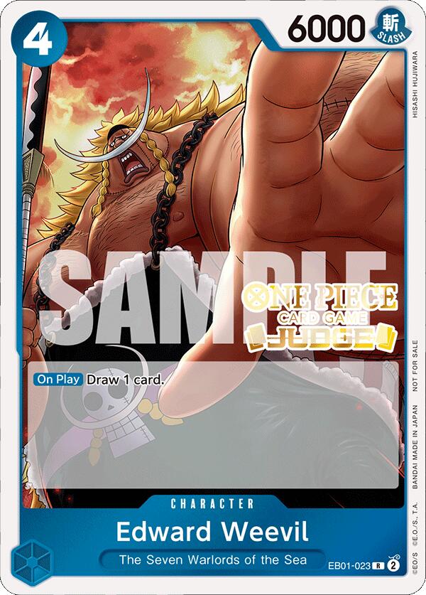 Edward Weevil (Judge Pack Vol. 4) [One Piece Promotion Cards] | Card Merchant Takapuna