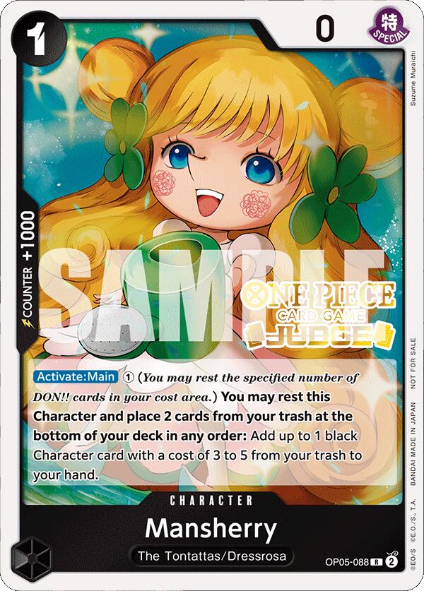 Mansherry (Judge Pack Vol. 4) [One Piece Promotion Cards] | Card Merchant Takapuna