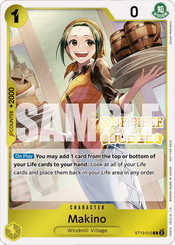 Makino (Judge Pack Vol. 4) [One Piece Promotion Cards] | Card Merchant Takapuna