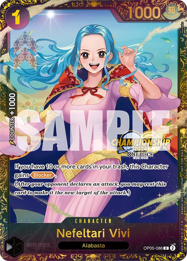 Nefeltari Vivi (October Championship 2024 Store Regionals) [One Piece Promotion Cards] | Card Merchant Takapuna