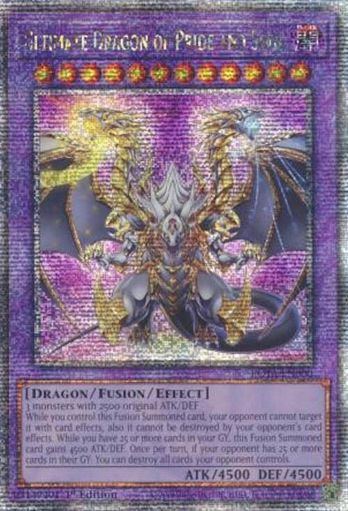 Ultimate Dragon of Pride and Soul [ROTA-EN000] Quarter Century Secret Rare | Card Merchant Takapuna