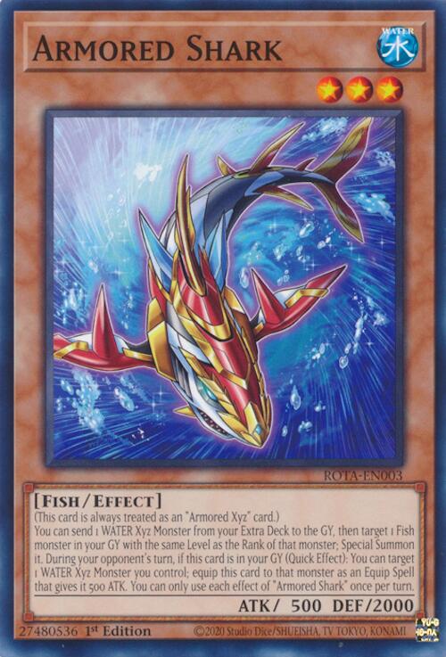 Armored Shark [ROTA-EN003] Common | Card Merchant Takapuna