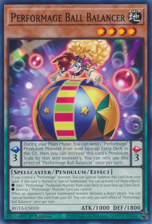 Performage Ball Balancer [ROTA-EN010] Common | Card Merchant Takapuna