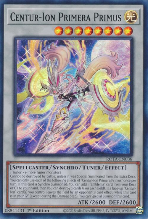 Centur-Ion Primera Primus [ROTA-EN038] Super Rare | Card Merchant Takapuna