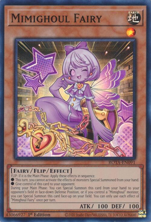 Mimighoul Fairy [ROTA-EN091] Super Rare | Card Merchant Takapuna