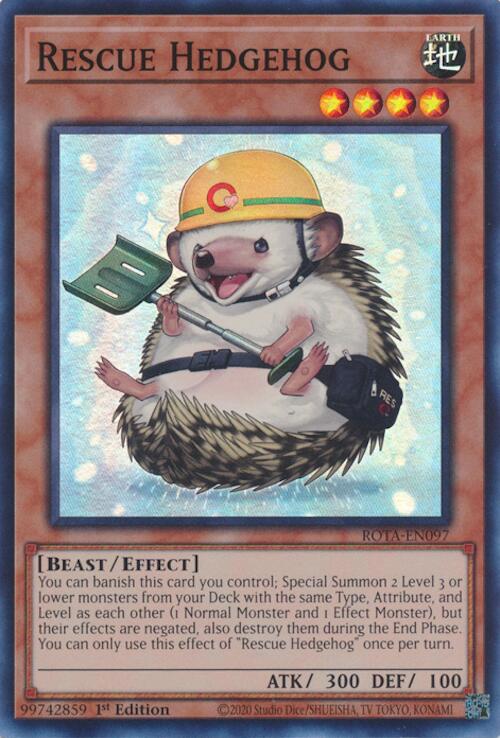 Rescue Hedgehog [ROTA-EN097] Super Rare | Card Merchant Takapuna