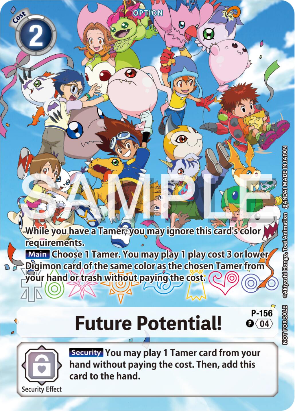 Future Potential! [P-156] (25th Anniversary Digimon Adventure) [Digimon LIBERATOR] | Card Merchant Takapuna