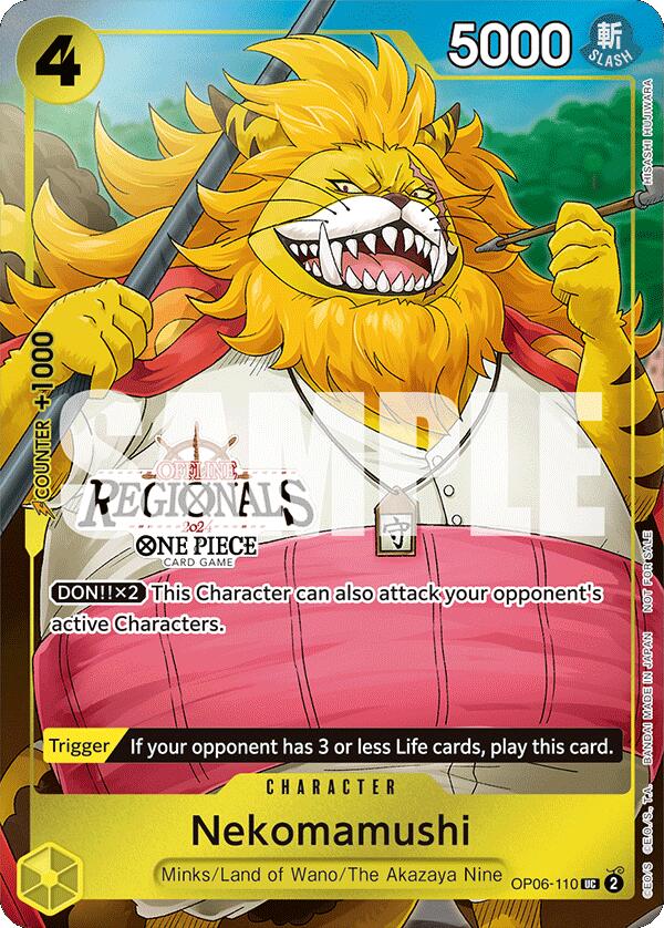 Nekomamushi (Offline Regional 2024 Vol. 3) [One Piece Promotion Cards] | Card Merchant Takapuna