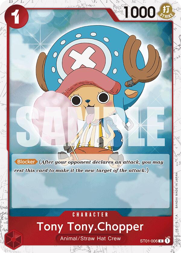 Tony Tony.Chopper (ST01-006) (Jolly Roger Foil) [Premium Booster -The Best-] | Card Merchant Takapuna