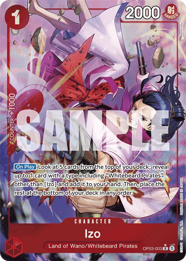 Izo (OP03-003) (Alternate Art) [Premium Booster -The Best-] | Card Merchant Takapuna