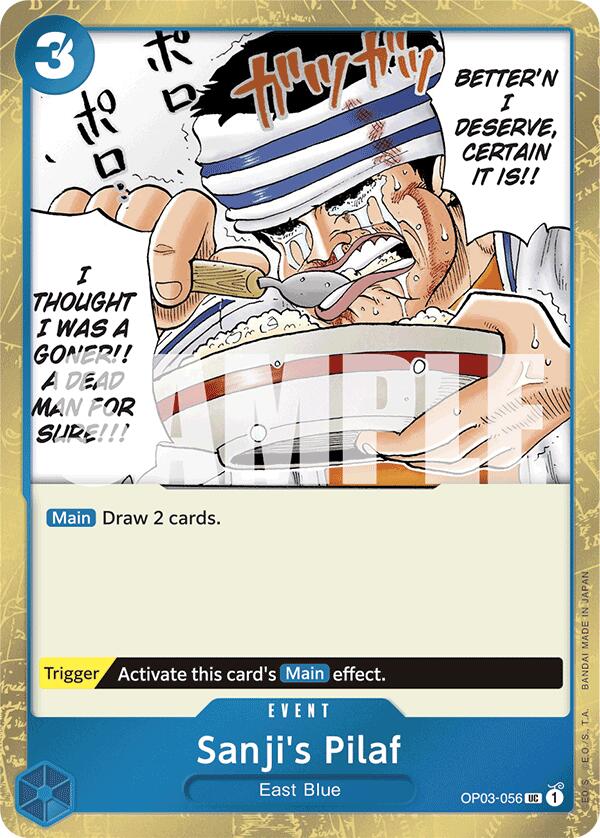 Sanji's Pilaf (Alternate Art)(Jolly Roger Foil) [Premium Booster -The Best-] | Card Merchant Takapuna