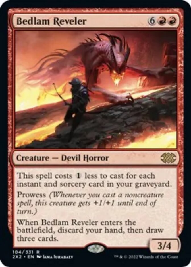 Bedlam Reveler [Double Masters 2022] | Card Merchant Takapuna