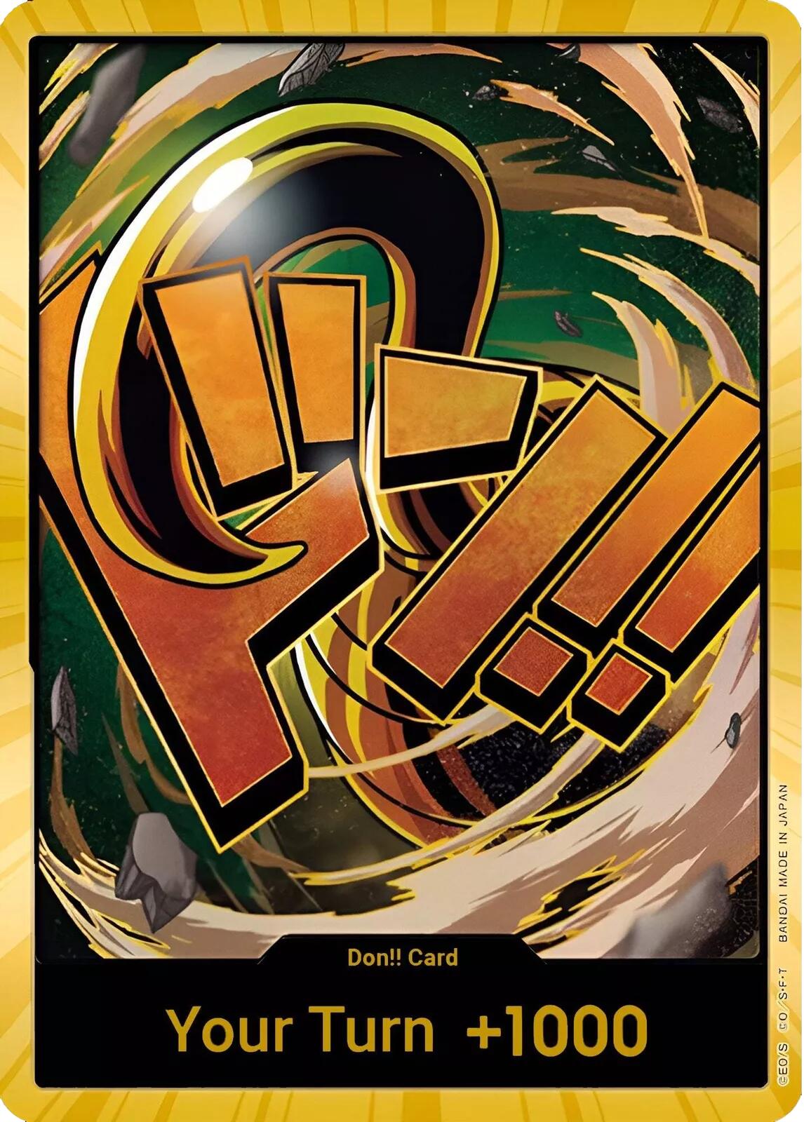 DON!! Card (Crocodile) (Gold) [Premium Booster -The Best-] | Card Merchant Takapuna