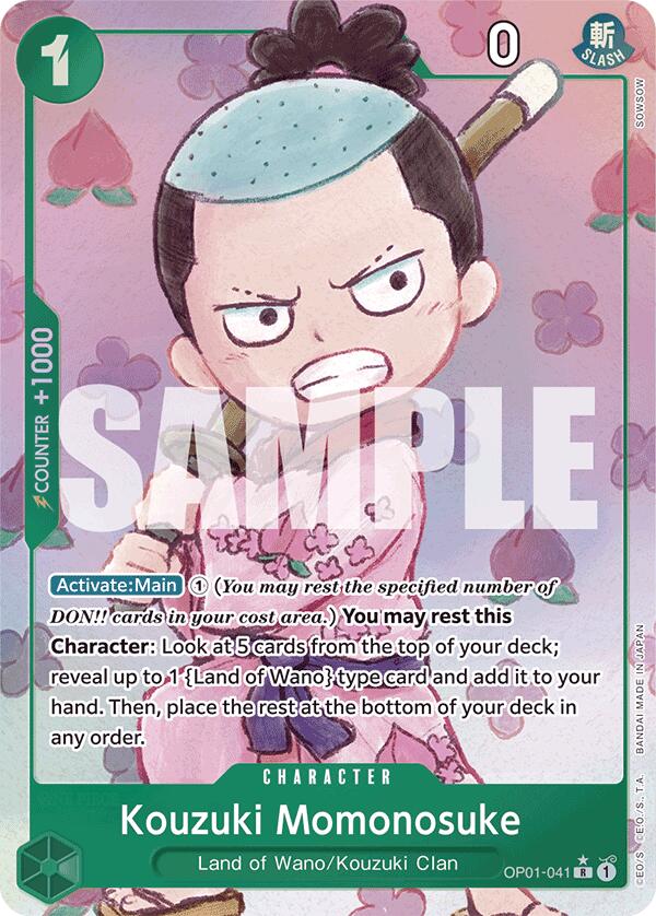 Kouzuki Momonosuke (Alternate Art) [Premium Booster -The Best-] | Card Merchant Takapuna