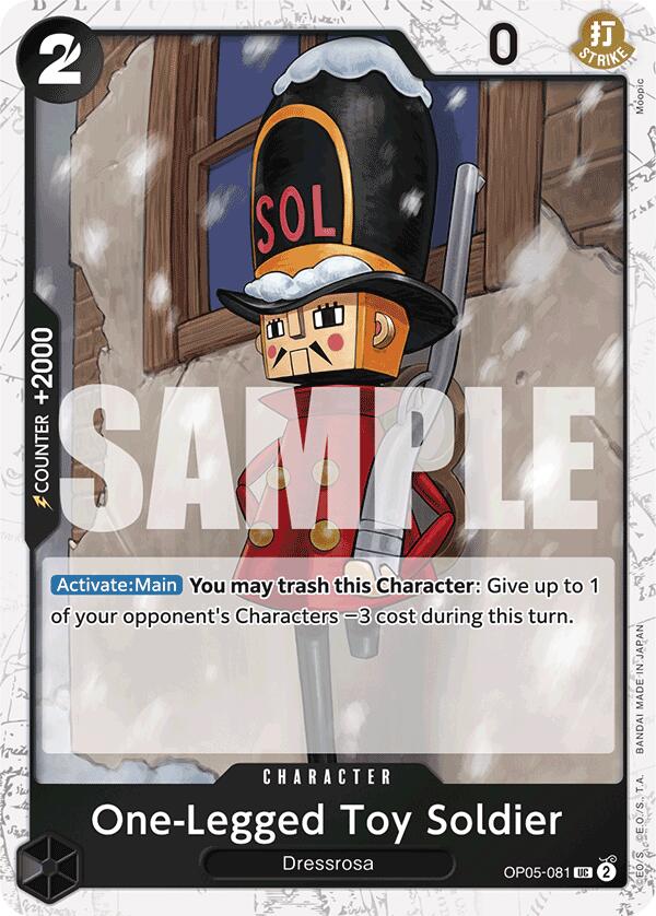 One-Legged Toy Soldier (Jolly Roger Foil) [Premium Booster -The Best-] | Card Merchant Takapuna