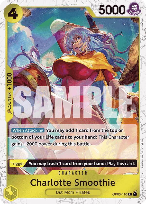 Charlotte Smoothie (Jolly Roger Foil) [Premium Booster -The Best-] | Card Merchant Takapuna