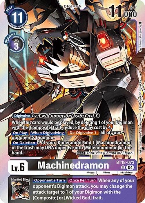 Machinedramon [BT18-073] [Release Special Booster Ver.2.0] | Card Merchant Takapuna