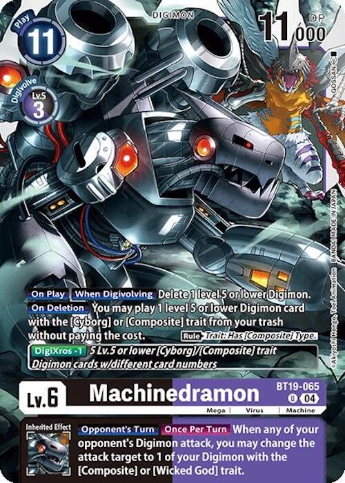 Machinedramon [BT19-065] [Release Special Booster 2.0] | Card Merchant Takapuna