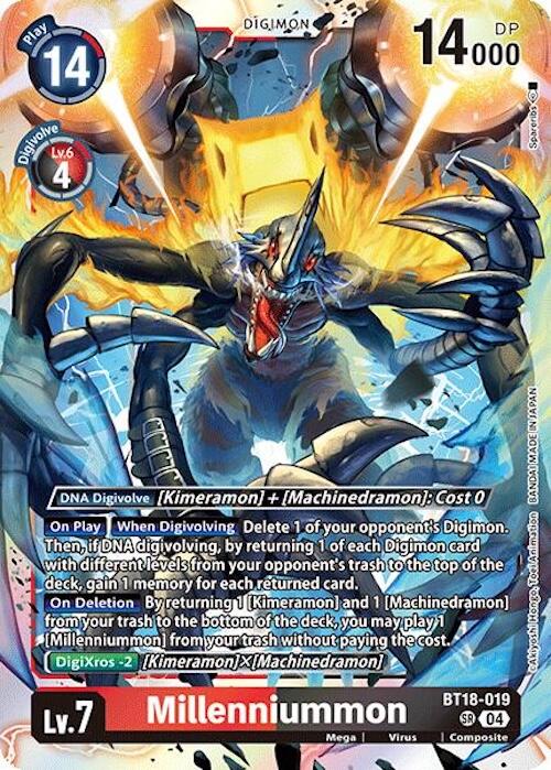 Millenniummon [BT18-019] [Release Special Booster 2.0] | Card Merchant Takapuna