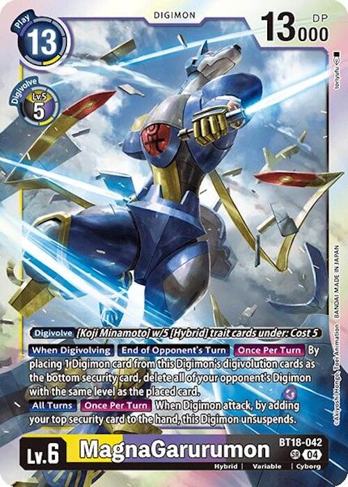 MagnaGarurumon [BT18-042] [Release Special Booster 2.0] | Card Merchant Takapuna