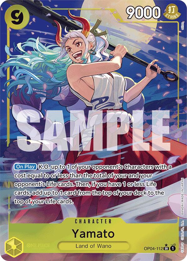 Yamato (OP04-112) (Alternate Art) [Premium Booster -The Best-] | Card Merchant Takapuna