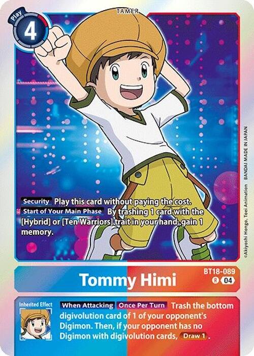 Tommy Himi [BT18-089] [Release Special Booster 2.0] | Card Merchant Takapuna