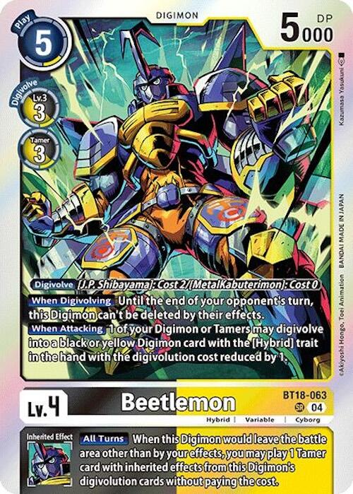 Beetlemon [BT18-063] [Release Special Booster 2.0] | Card Merchant Takapuna