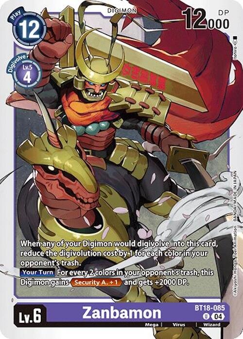 Zanbamon [BT18-085] [Release Special Booster 2.0] | Card Merchant Takapuna