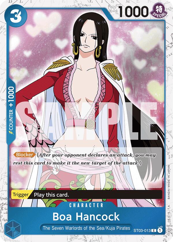 Boa Hancock (ST03-013) (Jolly Roger Foil) [Premium Booster -The Best-] | Card Merchant Takapuna