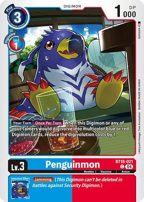 Penguinmon [BT18-021] [Release Special Booster Ver.2.0] | Card Merchant Takapuna