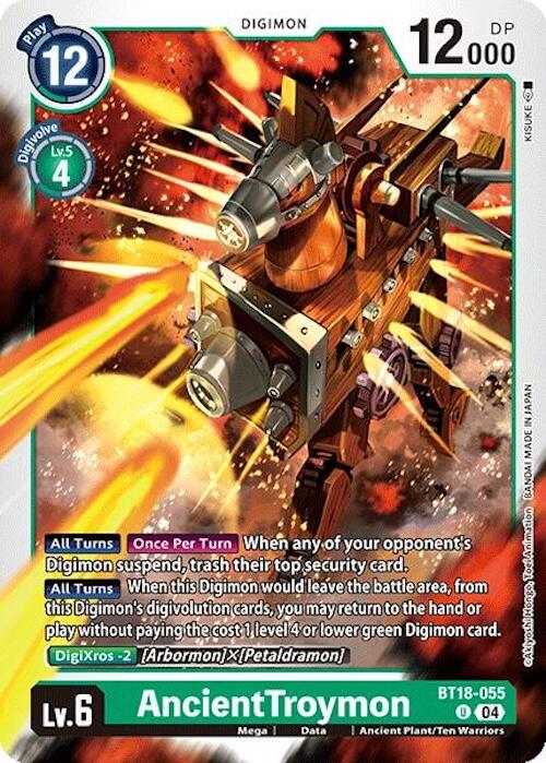 AncientTroymon [BT18-055] [Release Special Booster 2.0] | Card Merchant Takapuna