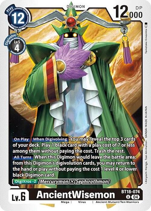 AncientWisemon [BT18-074] [Release Special Booster 2.0] | Card Merchant Takapuna