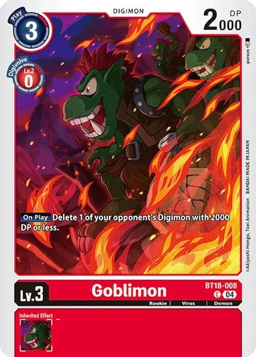 Goblimon [BT18-008] [Release Special Booster Ver.2.0] | Card Merchant Takapuna