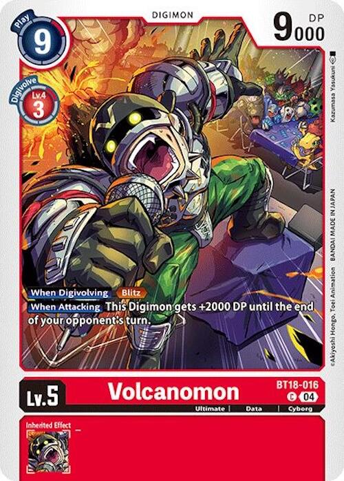 Volcanomon [BT18-016] [Release Special Booster Ver.2.0] | Card Merchant Takapuna