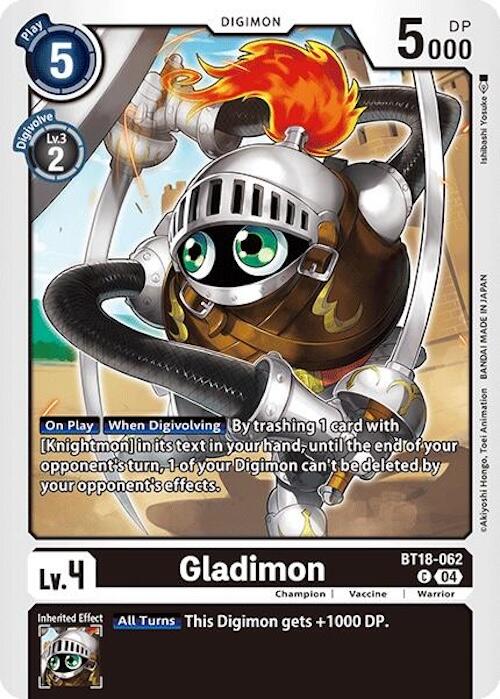 Gladimon [BT18-062] [Release Special Booster 2.0] | Card Merchant Takapuna