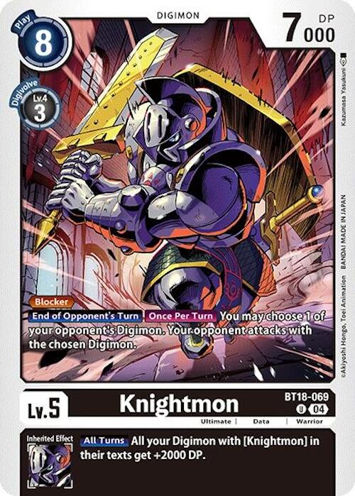 Knightmon [BT18-069] [Release Special Booster 2.0] | Card Merchant Takapuna